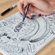 PENNA AD INCHIOSTRO PIGMENTATO PIGMENT LINER NERO CARIOCA PLUS