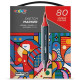 PENNARELLO DOPPIA PUNTA SKETCH MARKER SCATOLA RIGIDA 80 COLORI CARIOCA PLUS