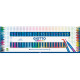 PENNARELLO DOPPIA PUNTA GIOTTO TURBO PRO SCATOLA 15 COLORI FILA