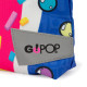 ASTUCCIO BUSTINA MAXI 2 SCOMPARTI CON ZIP 22X6X14 BUBBLE STAR GOPOP