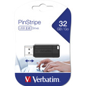 CHIAVETTA USB 32GB PINSTRIPE VERBATIM
