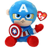 PELUCHE CM. 20 MARVEL CAPTAIN AMERICA TY
