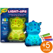 DRAGHETTO LUMINOSO DA COLORARE CRAYOLA