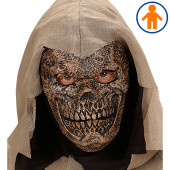 MASCHERA MEZZO VISO IN SCHIUMA DILATTICE MORTE SIGNORE DELLA GUERRAPER (MISURA BAMBINO) WIDMANN