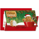 BIGLIETTO AUGURALE NATALE 11,7X17 PORTASOLDI CROMO