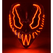 MASCHERA MOSTRO LED ROSSO WIDMANN