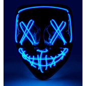MASCHERA SPAVENTOSA LED BLU WIDMANN