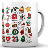 TAZZA MUG IN CERAMICA SIMBOLI VARI MARPIMAR