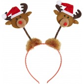 CERCHIETTO RENNA CON CAPPELLO BABBO NATALE WIDMANN