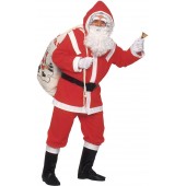 VESTITO BABBO NATALE IN FLANELLA ( PER ADULTO TAGLIA UNICA ) WIDMANN