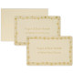 BIGLIETTO AUGURALE NATALE 9X14 CARTONCINO SEMPLICE AVORIO ELLEBI