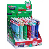 PENNA SFERA SCATTO CANCELLABILE MERRY CHRISTMAS MCNEILL