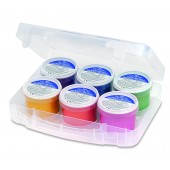 COLORI A DITA PERLATI 100 ML. VALIGETTA 6 PZ. CMP