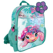 ZAINO ASILO 25,5X34,5X11,5 TURTLE BLOOM GO POP