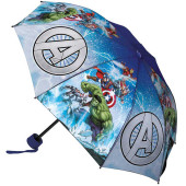 OMBRELLO PIEGHEVOLE CON APERTURA A SCATTO &Oslash; 52 CM. AVENGERS