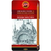 SET 12 MATITE H1500 DA 8B A 2H (ART) KOH-I-NOOR