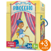 PUZZLE 40X50 CON LIBRO PINOCCHIO SASSI