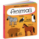 PUZZLE 52X38 CON LIBRO Q-BOX GLI ANIMALI SASSI