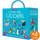 PUZZLE 52X38 CON LIBRO Q-BOX IL MONDO DEGLI UCCELLI