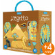 PUZZLE 52X38 CON LIBRO Q-BOX EGITTO SASSI