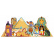 PUZZLE 52X38 CON LIBRO Q-BOX EGITTO SASSI
