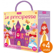 PUZZLE 52X38 CON LIBRO Q-BOX LE PRINCIPESSE SASSI