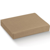 SCATOLA REGALO CORNICE CM.26X23X30 ONDA AVANA