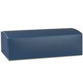 SCATOLA CANTINETTA 1 BOTTIGLIA CM.34X9X9 SPOT BLU