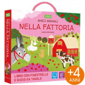 GIOCO EDUCATIVO AMICI ANIMALI. NELLA FATTORIA SASSI