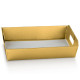 CESTO CON MANICI CM.22X16X5 ARDESIA ORO