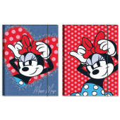 CARTELLA 3 LEMBI ELASTICO 25X35 DORSO CM. 1 MINNIE