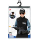 COSTUME BAMBINO S.W.A.T.CON GIUBBOTTO, PANTALONI, BERRETTO (128 CM / 5-7 ANNI) WIDMANN