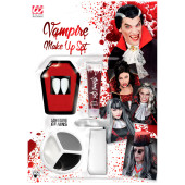 SET TRUCCO VAMPIRO CON DENTI PROFESSIONALI WIDMANN