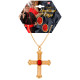 SET CARDINALE (COLLANA CON CROCE, 2 ANELLI) WIDMANN