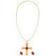 SET CARDINALE (COLLANA CON CROCE, 2 ANELLI) WIDMANN