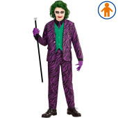 COSTUME EVIL JOKER CON giacca, gilet, pantaloni, cravatta WIDMANN