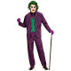 COSTUME EVIL JOKER CON giacca, gilet, pantaloni, cravatta WIDMANN