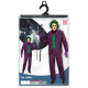 COSTUME EVIL JOKER CON giacca, gilet, pantaloni, cravatta WIDMANN
