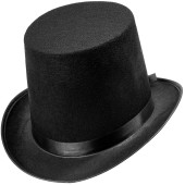 CILINDRO MAXI NERO in feltro WIDMANN