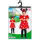 COSTUME BAMBINA TOPINA CON COPRICAPO (104 CM / 2-3 ANNI) WIDMANN
