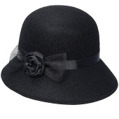 CAPPELLO CHARLESTON IN FELTRO WIDMANN
