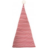 CAPPELLO DA NOTTE BIANCO-ROSSO WIDMANN