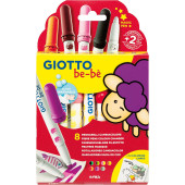 PENNARELLI CAMBIACOLORE GIOTTO BE-BE' SCAT.8 PZ. FILA