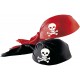 CAPPELLO PIRATA IN TESSUTO ASS. ROSSO E NERO WIDMANN