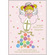 BIGLIETTO AUGURALE CRESIMA 11,8X16,8 FOIL ORO MARPIMAR