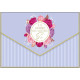 BIGLIETTO AUGURALE MATRIMONIO 11,8X16,8 PORTASOLDI CON FOIL ORO MARPIMAR