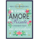 BIGLIETTO AUGURALE PROMESSA MATRIMONIO 11,8X16,8 CON FOIL ORO MARPIMAR