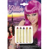 MATITE GLITTER set da 5 WIDMANN