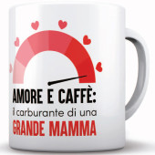 TAZZA MUG IN CERAMICA AMORE CAFFE' GRANDE MAMMA MARPIMAR