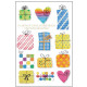 BIGLIETTO AUGURALE COMPLEANNO 11,8X16,8 RILIEVO MARPIMAR